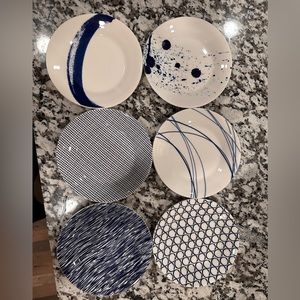 Royal Doulton | London 1815 | Pacific Mixed Pattern Tapas Plates